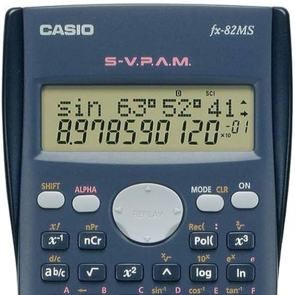Casio FX-82MS 2-Line Display Scientific Calculator